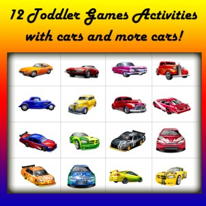 12 Toddler Games and Activities to do with cars