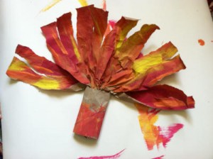 Thanksgiving Craft - Toddler Turkey 4