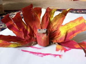 Thanksgiving Craft - Toddler Turkey 5