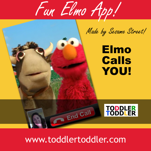 Toddler Activities: Preschooler Mobile App review - Elmo Calls
