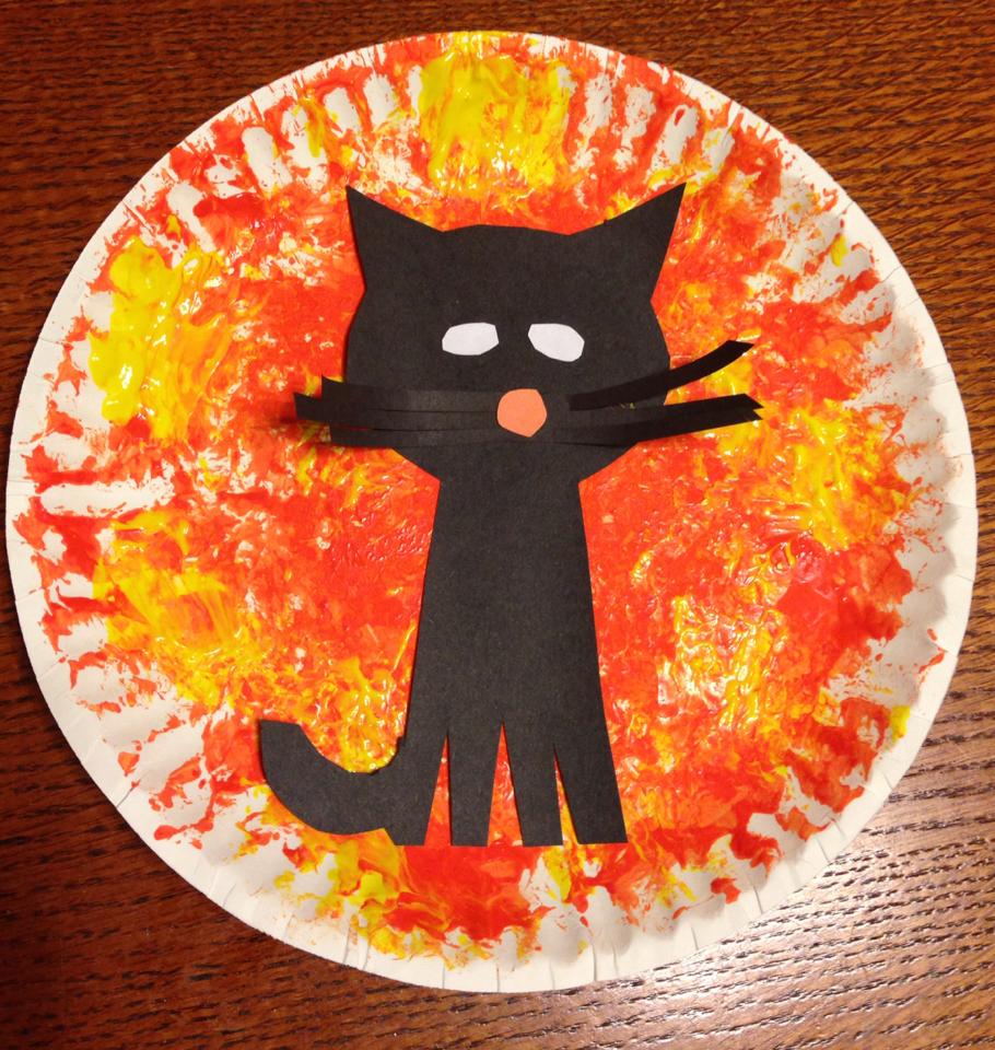 toddler halloween cat craft